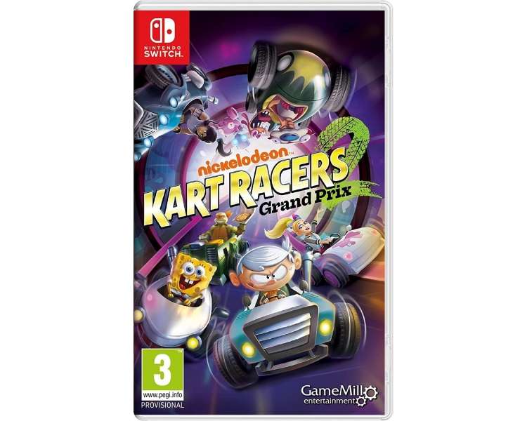 Nickelodeon Kart Racers 2: Grand Prix Juego para Consola Nintendo Switch