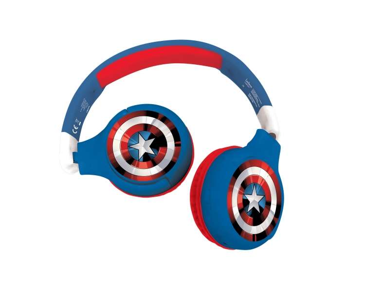 Lexibook - Avengers - 2 in 1 Bluetooth foldable Headphones (HPBT010AV)