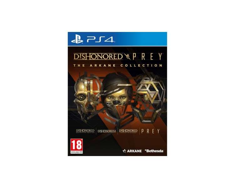 Dishonored and Prey: The Arkane Collection Juego para Consola Sony PlayStation 4 , PS4