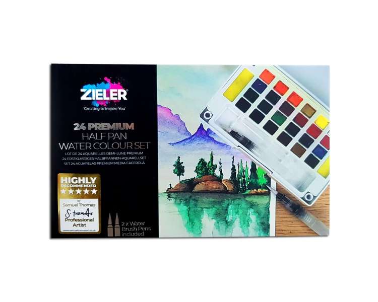 Zieler - Premium Watercolor Set 24 colors (609292261)