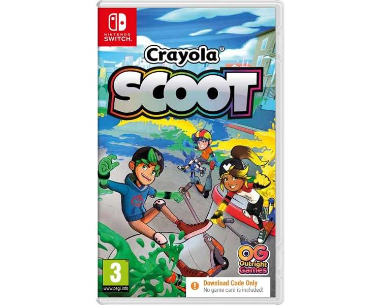 Crayola Scoot ( Code in a box) Juego para Consola Nintendo Switch