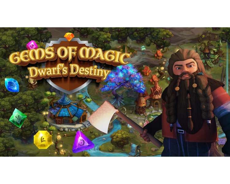 Gems of Magic: Dwarf's Destiny (DIGITAL) Juego para Consola Nintendo Switch