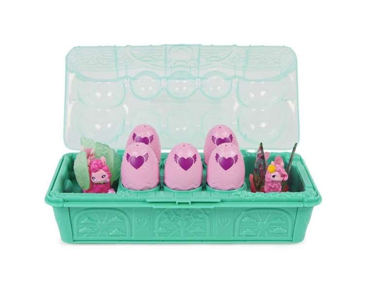 Hatchimals - S12 Family Adventures Egg Carton-Llama (6064445)