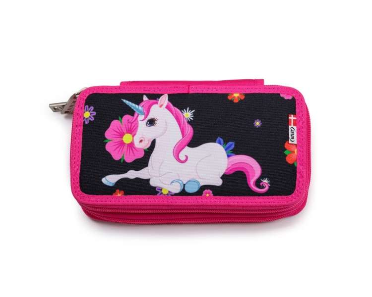 JEVA - Pencil Case TwoZip - My Flower Unicorn (8865-28)