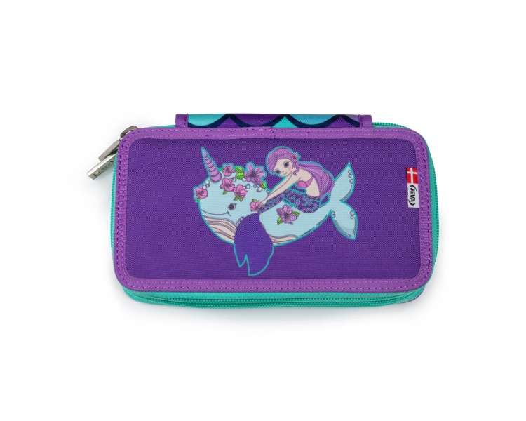 JEVA - Pencil Case TwoZip - Rainbow Mermaid (8865-72)