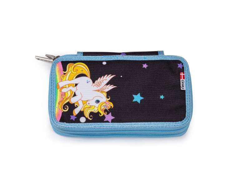 JEVA - Pencil Case TwoZip - Golden Unicorn (8865-74)