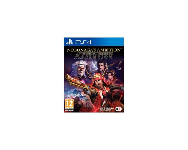 Nobunaga’s Ambition Sphere of Influence, Ascension Juego para Consola Sony PlayStation 4 , PS4