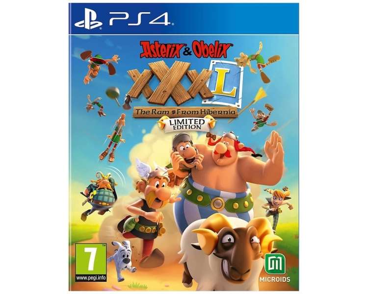 Asterix & Obelix XXXL The Ram From Hibernia Limited Edition Juego para Consola Sony PlayStation 4 , PS4 PAL ESPAÑA