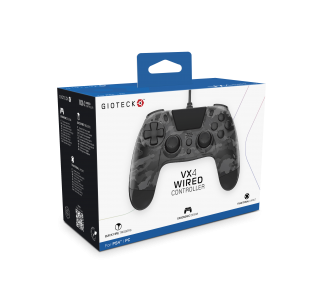 GIOTECK VX-4 Premium Con Cable Mando Controller para PlayStation 4