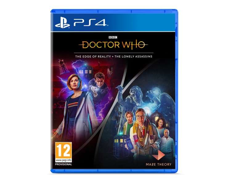 Doctor Who The Edge of Reality & The Lonely Assassins Juego para Consola Sony PlayStation 4 , PS4 [ PAL ESPAÑA ]