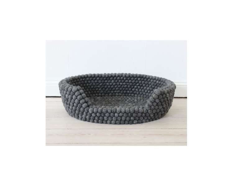 Wooldot - Dog Bed - Charcoal Grey - Medium - 60x40x20cm - (571400400051)