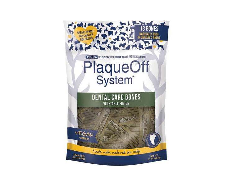 PlaqueOff - DENTAL BONES VEGETABLE 480gr - (721.0046)