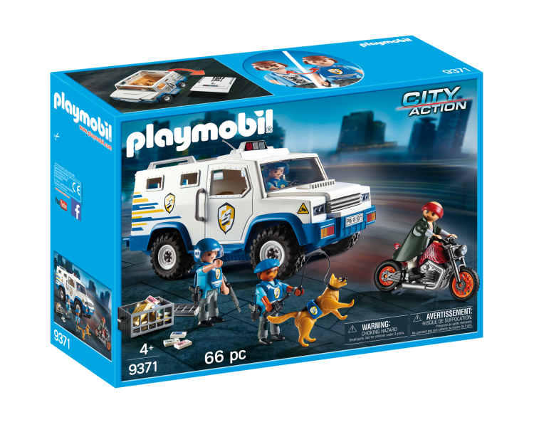 Playmobil - Police Money Transporter (9371)