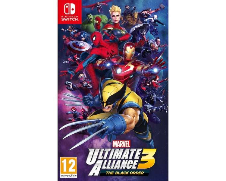 Marvel Ultimate Alliance 3: The Black Order Juego para Consola Nintendo Switch