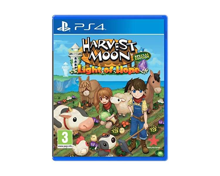 Harvest Moon: Light of Hope, Special Edition Juego para Consola Sony PlayStation 4 , PS4