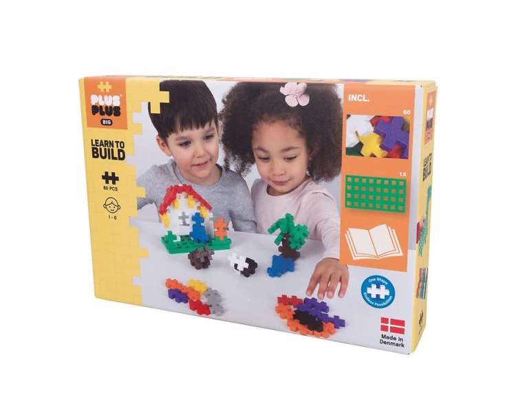 Plus-Plus - BIG Learn to Build, 60 pc (3288)