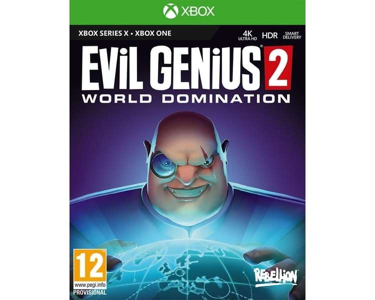 Evil Genius 2: World Domination (XONE/XSX) Juego para Consola Microsoft XBOX Series X [ PAL ESPAÑA ]