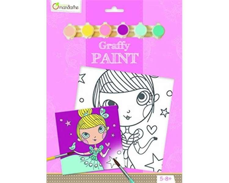 Avenue Mandarine, Libro Para Pintar Graffy, Princesa