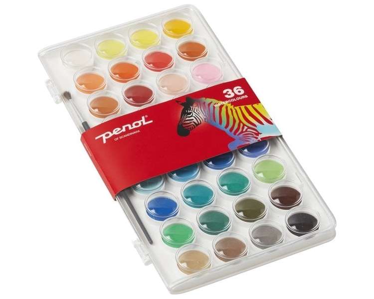 Penol, Juego De Acuarelas (36 Colores) (16000151)