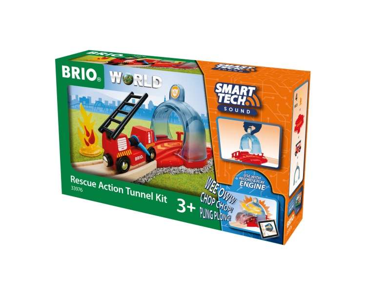 BRIO -  Smart Tech Sound Rescue Action Tunnel Kit (33976)