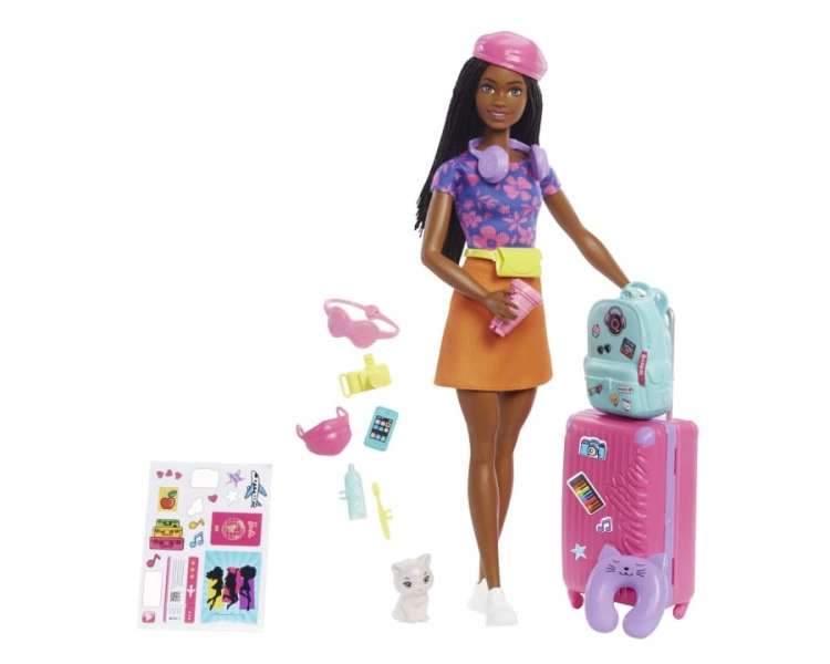 Barbie - Lift in the City Doll and Accessories (HGX55)