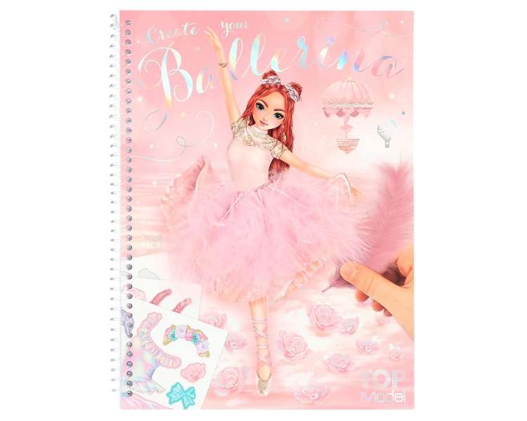 TOPModel - Colouring Book Ballerina (0412122)