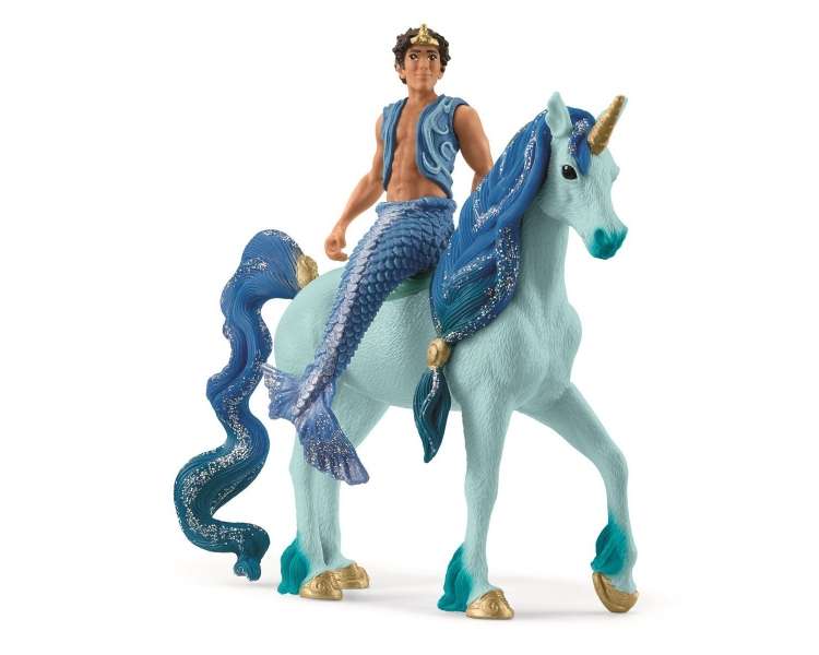 Schleich - Bayala - Aryon on Unicorn (70718)