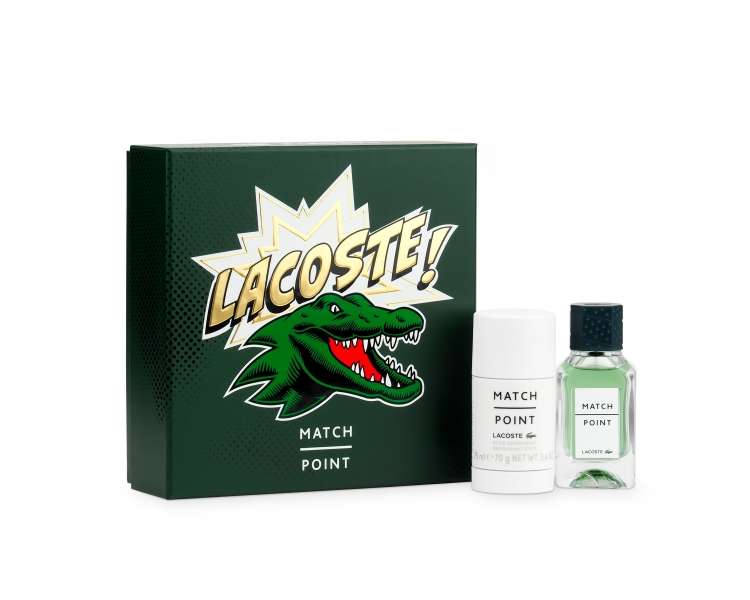 Lacoste - Match Point EDT 50 ml + Deo Stick 75 ml - Giftset