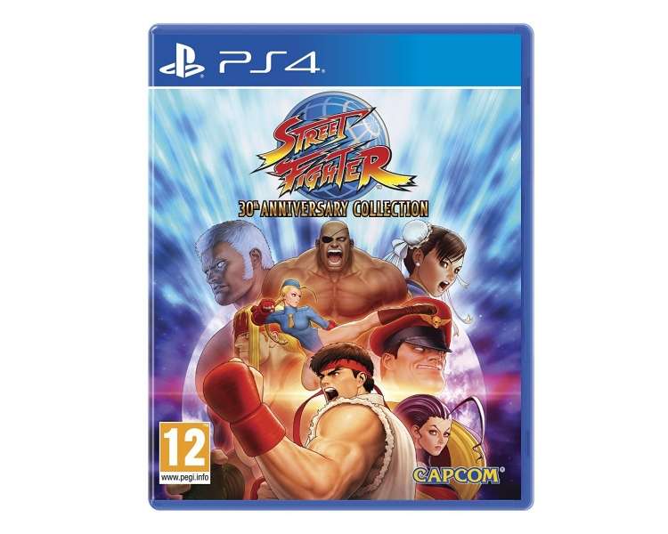 Street Fighter: 30th Anniversary Collection Juego para Consola Sony PlayStation 4 , PS4