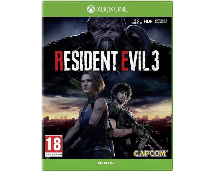 Resident Evil 3 Juego para Consola Microsoft XBOX One