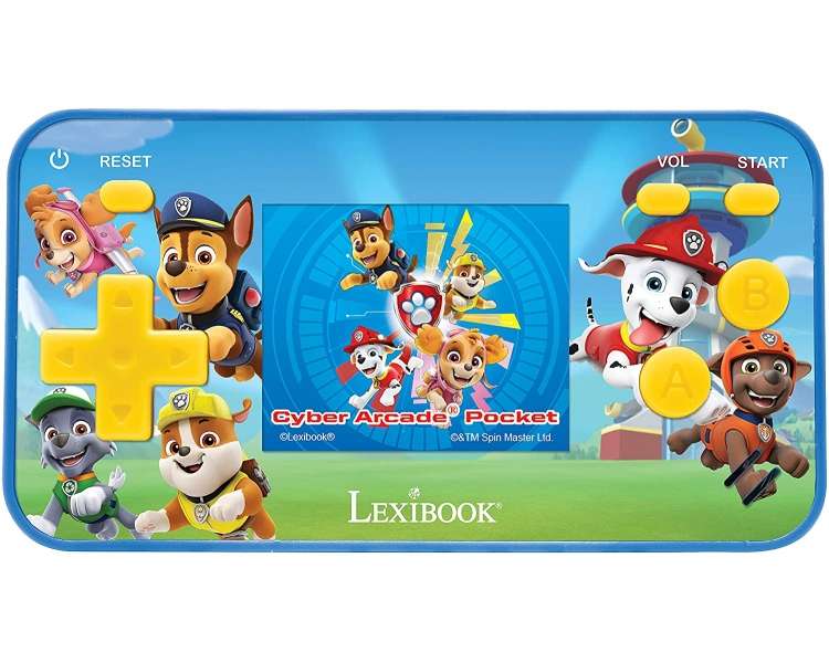 Lexibook - Paw Patrol - Handheld Console Cyber Arcade® Pocket (JL1895PA)