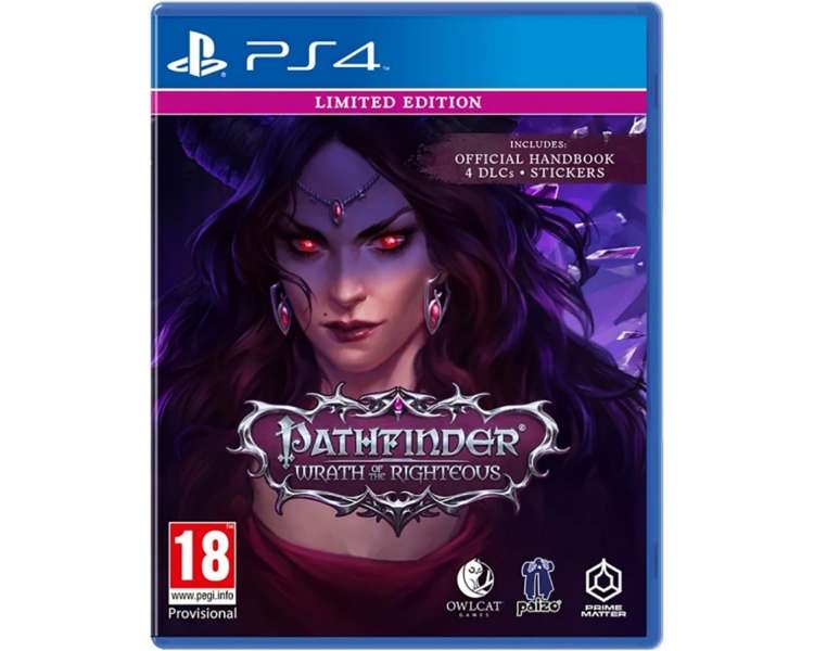 Pathfinder: Wrath of the Righteous Limited Edition Juego para Consola Sony PlayStation 4 , PS4