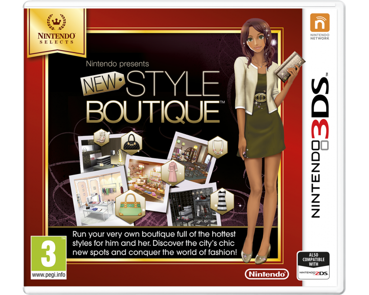 Nintendo 3DS Presents: New Style Boutique (Selects) Juego para Nintendo 3DS