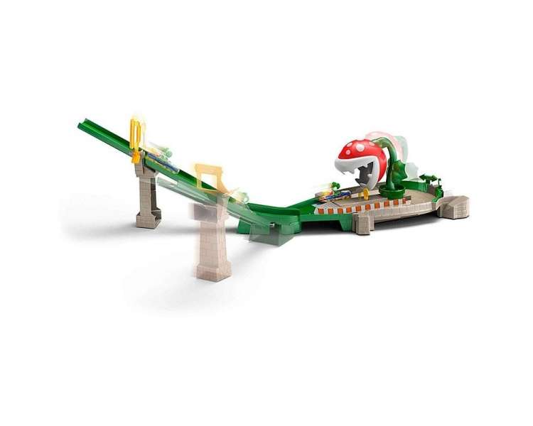 Hot Wheels - Mariokart Piranha Plant Slide Track set (GFY47)