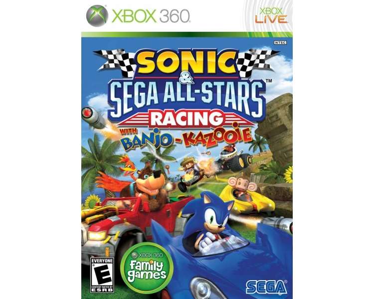 Sonic & Sega All-Stars Racing with Banjo-Kazooie Juego para Consola Microsoft XBOX 360