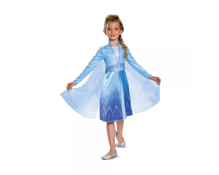 Disguise - Classic Costume - Elsa Traveling Dress (116 cm) (129979L)