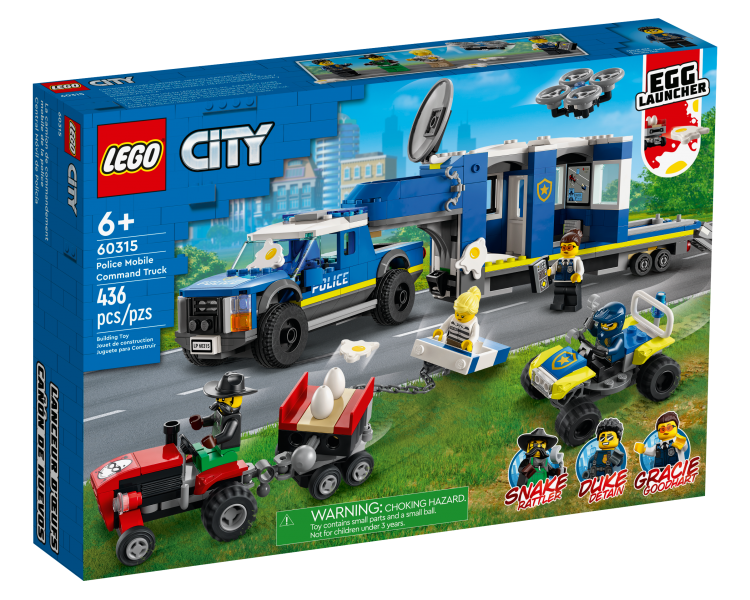 LEGO City, Centro de Comando Móvil de la Policía (60315)