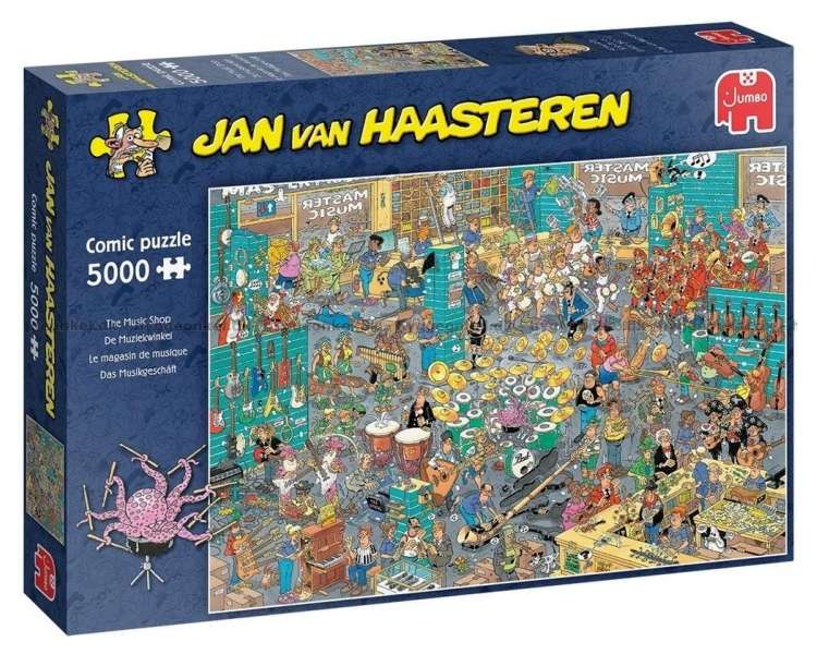 Jan van Haasteren - The Music Shop - 5000 pcs - (20050)