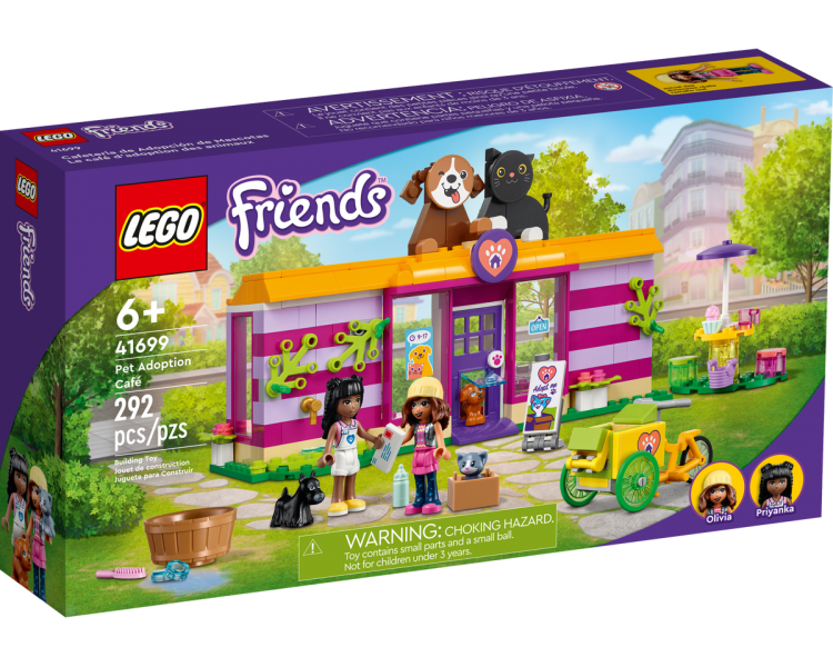 LEGO Friends, Café de Adopción de Mascotas (41699)