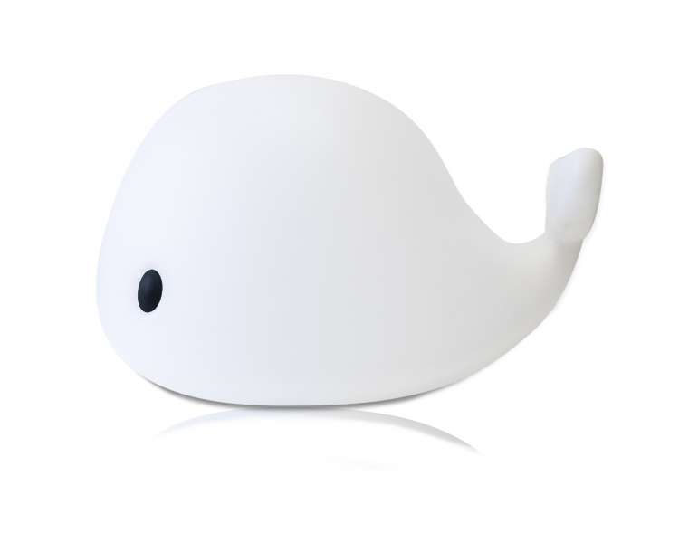 Filibabba - Big Floor LED whale Christian, 60 cm