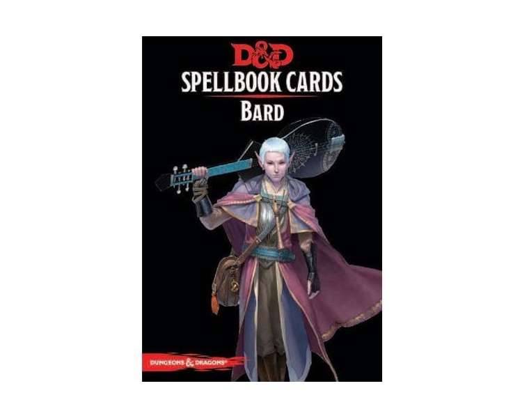 Dungeons & Dragons - 5th Edition - Spell Deck Bard (128 cards) (D&D)