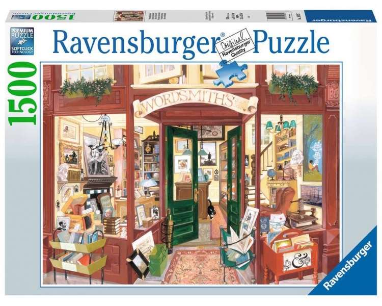 Rompecabezas Ravensburger - 1500 Piezas - Librería Wordsmith (10216821)