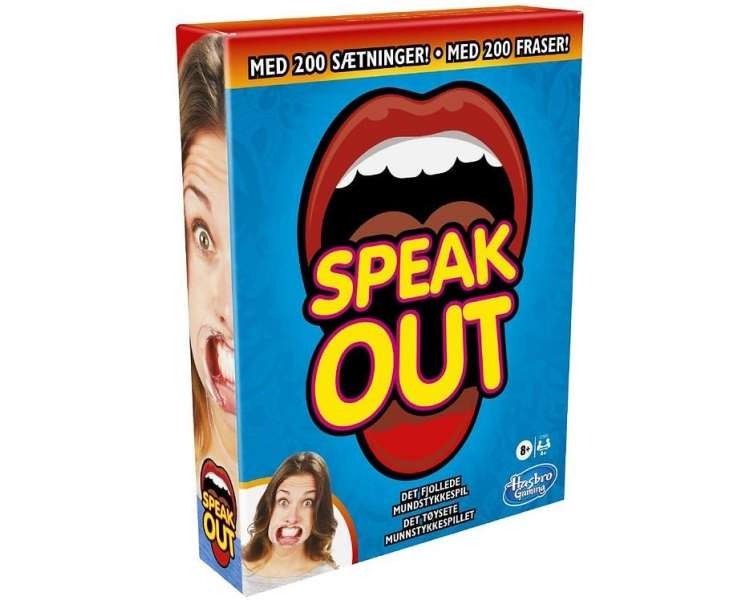 Hasbro Gaming - Speak Out DK/NO