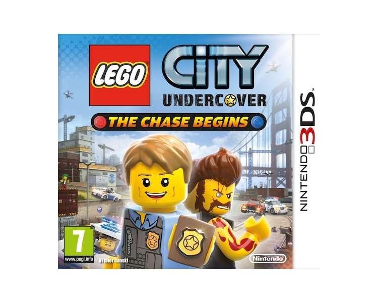 LEGO City: Undercover, The Chase Begins (DK/SE) Juego para Nintendo 3DS