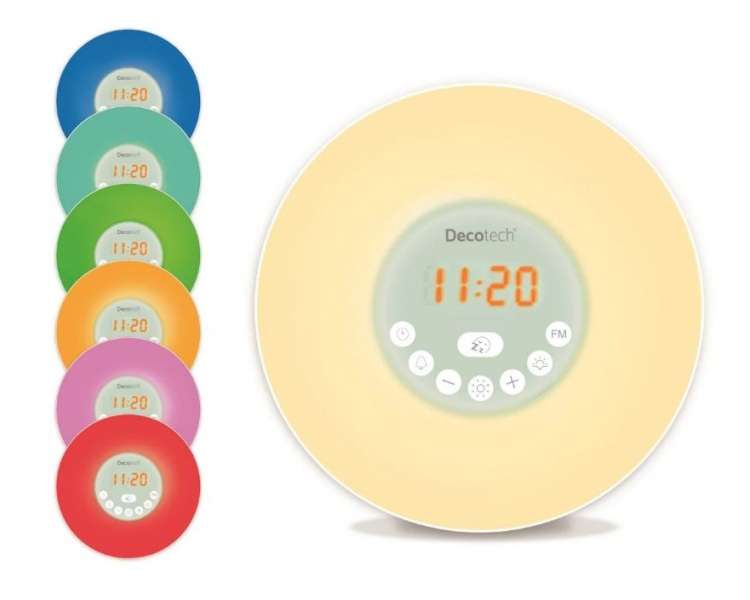 Lexibook - Decotech® Sunrise Colour Alarm Clock (RL998)