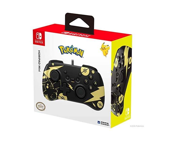 HORI HORIPAD Mini - Black & Gold Pikachu Edition