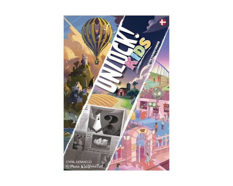 Unlock! - KIDS Detektivhistorier (Danish) (AMDSCOUNLK01DK)