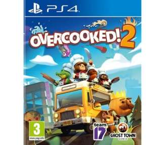 Overcooked 2 Juego para Consola Sony PlayStation 4 , PS4