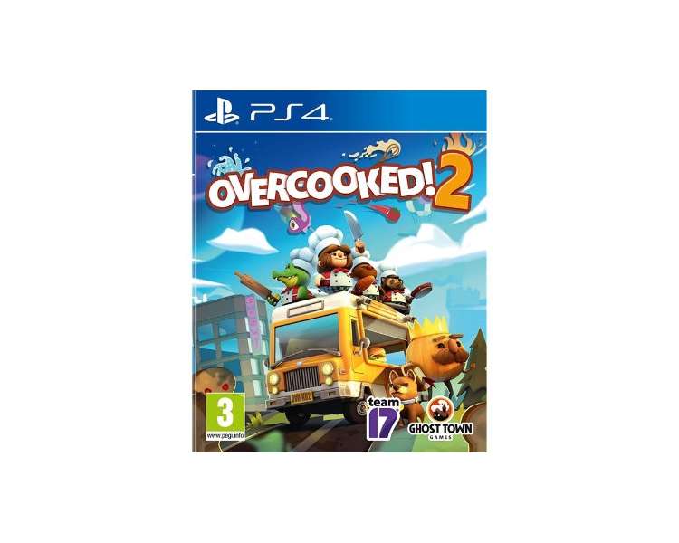 Overcooked 2 Juego para Consola Sony PlayStation 4 , PS4