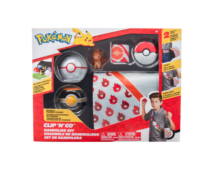 Pokémon - Clip'N'Go - Set de Bandolera - Yulpix - (PKW0028_3)